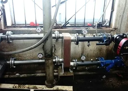 Реконструкция котельной с теплообменником для отопления Vaillant