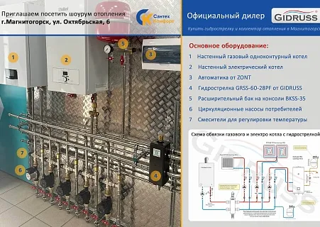 Шоурум отопления в Магнитогорске Шоурум отопления в Магнитогорске