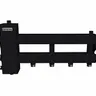 BM-100-3D (до 100 кВт, подкл. котла G 1¼″, 2 контура G 1″, боковой контур G 1¼″, цвет ″черный муар металлик″)