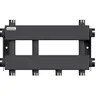 Коллектор для отопления на 2 потребителя dn25 (вход dn40) - MK-150-2x25