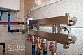 Монтаж отопления в Грозном на базе коллектора GIDRUSSBMSS-60-3D