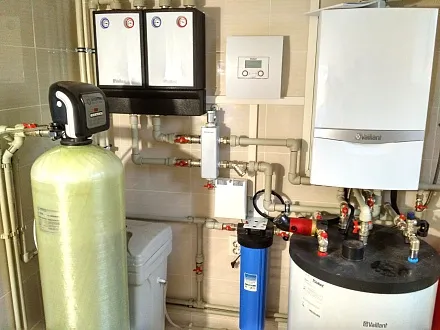 Готовый объект с применением гидрострелки GR-60-25