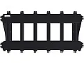 Коллектор для котельной на 6 - 7 контуров G 1"  - MK-250-6DU