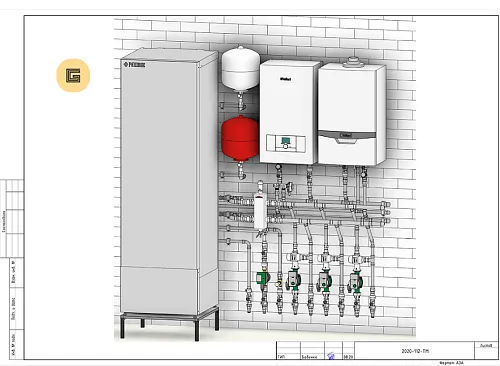 Проект отопления от GALF Проект отопления от GALF