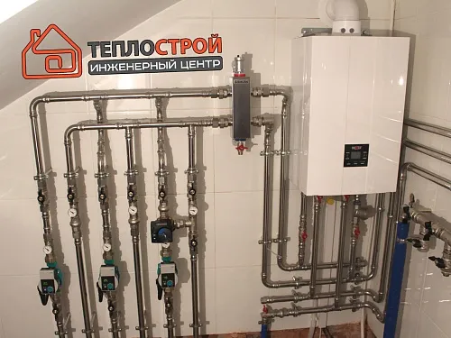 Отопление коттеджа в Грозном (S=260 м2) как всегда в идеальном исполнении от ТЕПЛОСТРОЙ!