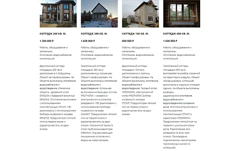 Объекты ТЕПЛОБУРГ 2