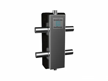 Гидрострелка под пресс фитинги 28 мм нержавеющая GRSS-60-28PF