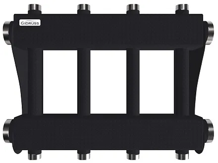 Коллектор для котельной на 4 - 5 контуров G 1"  - MK-250-6DU