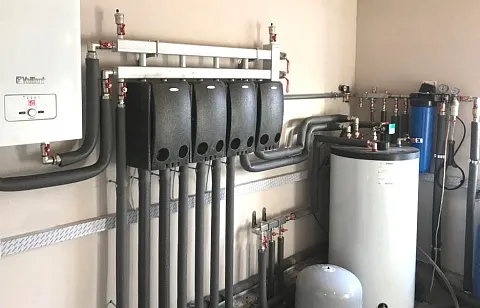 Монтаж котельной коттеджа в Екатеринбурге