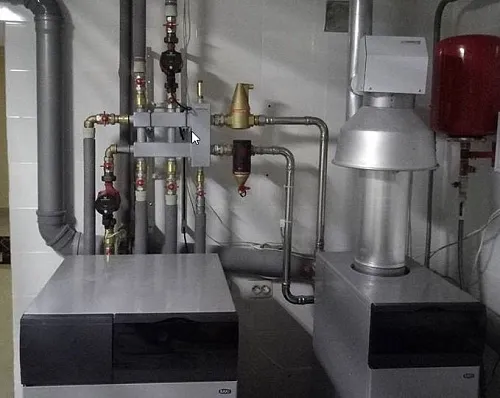 Комплект из двух кронштейнов K.UF на объекте Монтаж котла BAXI в Уфе