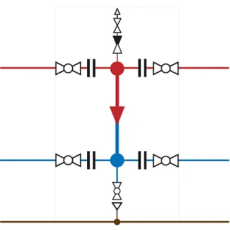 Анонс схемы подключения гидрострелки к бытовому котлу H-HS-03