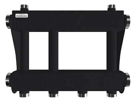 Коллектор для котельной на 2 контура G 1 1/4"  - MK-250-2x32