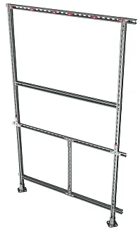 Рама монтажная регулируемая для 2 котлов рядом или 4 спина к спине