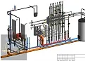 Монтаж отопления с 3D - изометрия