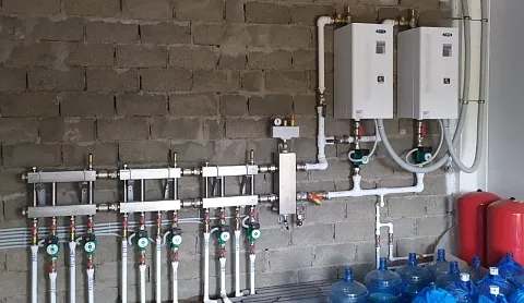 Отопление из нержавеющей стали торгового центра в Уфе