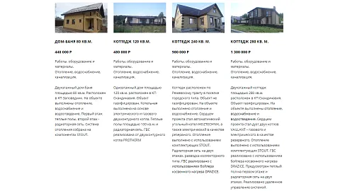 Объекты ТЕПЛОБУРГ