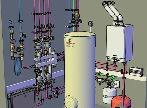 Проектирование котельных в 3D Воронеж