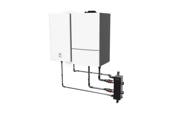 Преимущества продукции Gidruss: Дополнительные подключения на корпусе для резервного котла