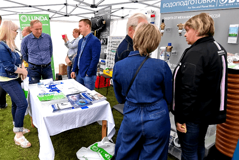 Компания LUNDA приняла участие в дне рождения посёлка «Ромашково»