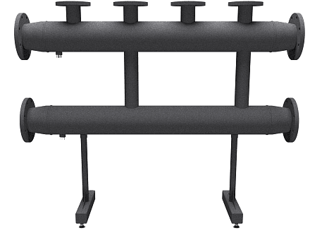 MK-1200-2x65 (до 1,2 мВт, 2 магистр. подкл. Фл.Ду100, 2 контура Фл.Ду65 вверх или вниз)