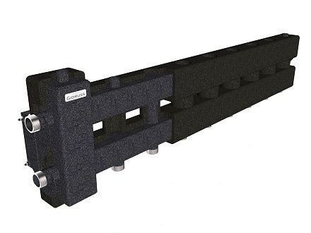 BM-60-5D.EPP (до 60 кВт, вх. G 1″, 4+1 контура G 1″, 4D-кронштейны K.UMS, EPP-термоизоляция)