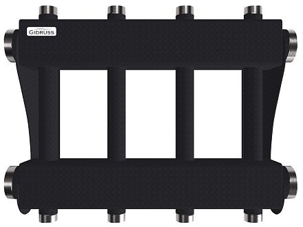 Коллектор для котельной на 4 - 5 контуров G 1"  - MK-250-6DU