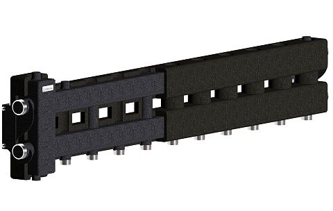 Гидрострелка с коллектором на 6 контуров BM-80-6D.EPP 