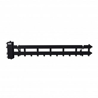 BM-100-7D (до 100 кВт, подкл. котла G 1¼″, 6+1 контура G 1″, цвет ″черный муар металлик″)