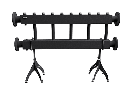 MK-600-5x32 (до 600 кВт, 2 магистр. подкл. Фл.Ду80, 5 контуров G 1¼″ вверх или вниз)