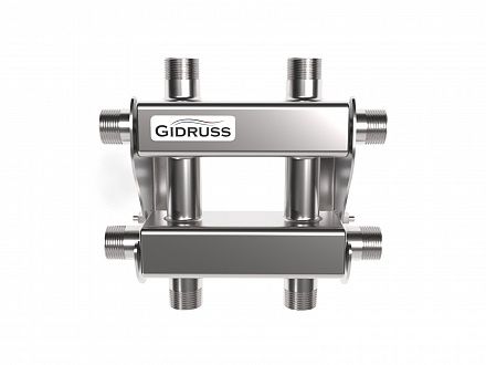 MKSS-40-3DU (до 40 кВт, магистраль G ¾″, 3 контура G ¾″ звездочкой)