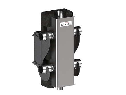 Гидрострелка нержавеющая в термоизоляции 1 дюйм GRSS-60-25.EPP