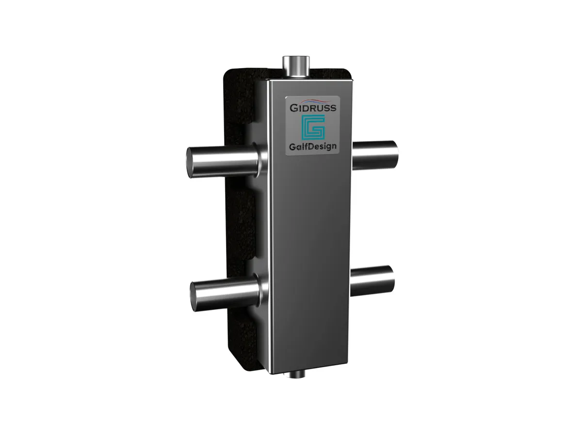 Гидрострелка под пресс фитинги 28 мм нержавеющая GRSS-60-28PF Гидрострелка под пресс фитинги 28 мм нержавеющая GRSS-60-28PF