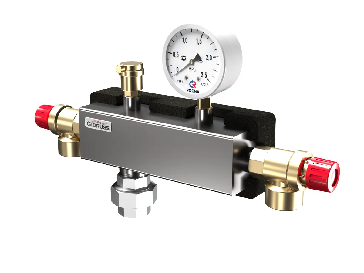 Группа безопасности котла нержавеющая BSGSS-350.EPP (до 350 кВт, термоизоляции) 