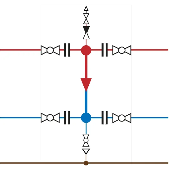 Анонс схемы подключения гидрострелки к бытовому котлу H-HS-03