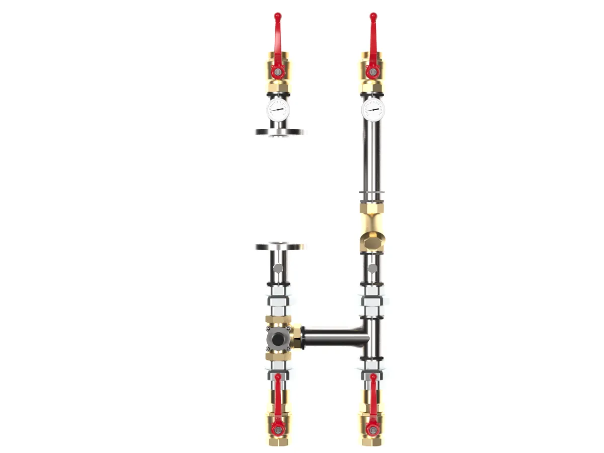 Насосная группа смесительная DN50 нержавеющая Насосная группа смесительная DN50 нержавеющая