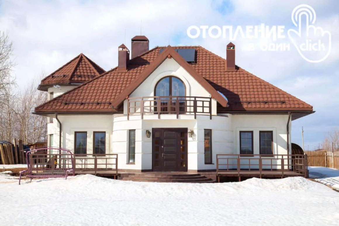 Вот в таком красивом кирпичном доме (S=500 м²) установлена система отопления из нержавеющей стали Вот в таком красивом кирпичном доме (S=500 м²) установлена система отопления из нержавеющей стали